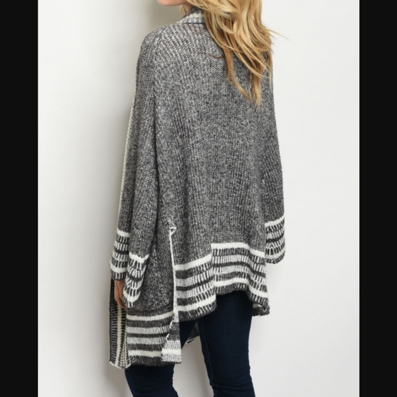 MAIZIE Cozy Warm Soft Open Front Long Sleeve Oversized Knit Cardi Sz Medium NWT - Picture 4 of 7